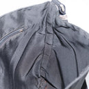 PRADA Shoulder Bag Nylon Black Silver Auth 149732-19