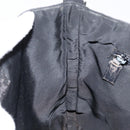 PRADA Shoulder Bag Nylon Black Silver Auth 149732-20