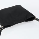 PRADA Shoulder Bag Nylon Black Silver Auth 149732-6