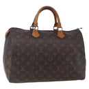LOUIS VUITTON Monogram Speedy 35 Hand Bag M41524 LV Auth 149738-1