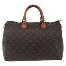 LOUIS VUITTON Monogram Speedy 35 Hand Bag M41524 LV Auth 149738-13