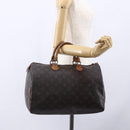 LOUIS VUITTON Monogram Speedy 35 Hand Bag M41524 LV Auth 149738-21