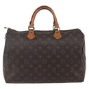LOUIS VUITTON Monogram Speedy 35 Hand Bag M41524 LV Auth 149738-2