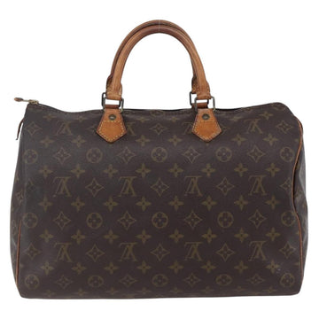 LOUIS VUITTON Monogram Speedy 35 Hand Bag M41524 LV Auth 149738 - 0