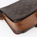 LOUIS VUITTON Monogram Cartouchiere MM Shoulder Bag M51253 LV Auth 149741-17