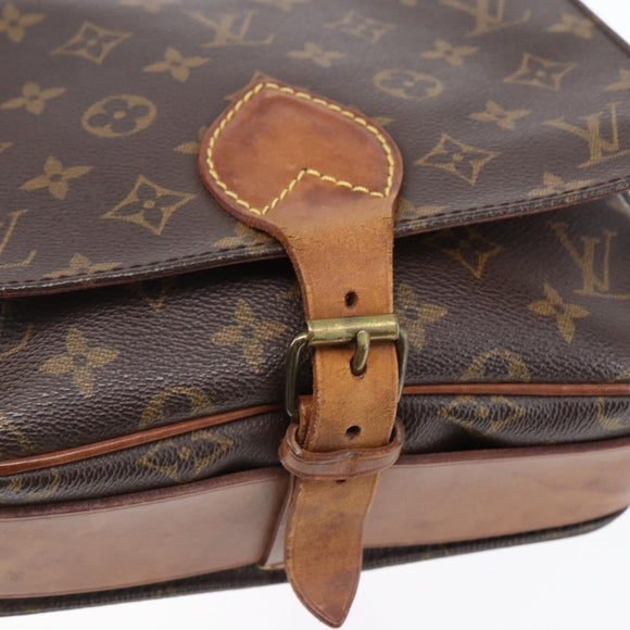 LOUIS VUITTON Monogram Cartouchiere MM Shoulder Bag M51253 LV Auth 149741
