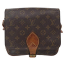 LOUIS VUITTON Monogram Cartouchiere MM Shoulder Bag M51253 LV Auth 149741-13