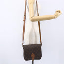 LOUIS VUITTON Monogram Cartouchiere MM Shoulder Bag M51253 LV Auth 149741-24