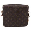 LOUIS VUITTON Monogram Cartouchiere MM Shoulder Bag M51253 LV Auth 149741-2