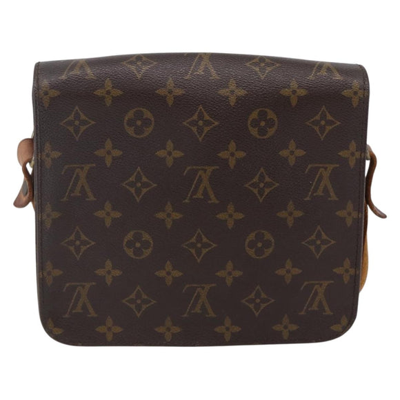 LOUIS VUITTON Monogram Cartouchiere MM Shoulder Bag M51253 LV Auth 149741