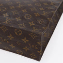 LOUIS VUITTON Monogram Sac Plat Hand Bag M51140 LV Auth 149743-9