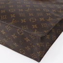 LOUIS VUITTON Monogram Sac Plat Hand Bag M51140 LV Auth 149743-15