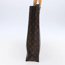 LOUIS VUITTON Monogram Sac Plat Hand Bag M51140 LV Auth 149743-4