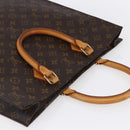 LOUIS VUITTON Monogram Sac Plat Hand Bag M51140 LV Auth 149743-6