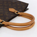 LOUIS VUITTON Monogram Sac Plat Hand Bag M51140 LV Auth 149743-7