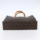 LOUIS VUITTON Monogram Sac Plat Hand Bag M51140 LV Auth 149743-5