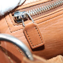 GUCCI GG Marmont Shoulder Bag Leather Brown Gold 414481 Auth 149746-24