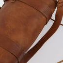 GUCCI GG Marmont Shoulder Bag Leather Brown Gold 414481 Auth 149746-6