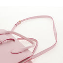 BVLGARI Japan limited Aruba Hand Bag Leather 2way Pink Gold Auth 149750V-16