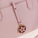 BVLGARI Japan limited Aruba Hand Bag Leather 2way Pink Gold Auth 149750V-21