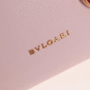 BVLGARI Japan limited Aruba Hand Bag Leather 2way Pink Gold Auth 149750V-22