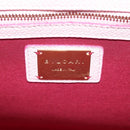 BVLGARI Japan limited Aruba Hand Bag Leather 2way Pink Gold Auth 149750V-26