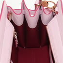 BVLGARI Japan limited Aruba Hand Bag Leather 2way Pink Gold Auth 149750V-28