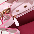 BVLGARI Japan limited Aruba Hand Bag Leather 2way Pink Gold Auth 149750V-29