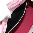 BVLGARI Japan limited Aruba Hand Bag Leather 2way Pink Gold Auth 149750V-30