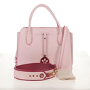 BVLGARI Japan limited Aruba Hand Bag Leather 2way Pink Gold Auth 149750V-12