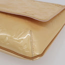 LOUIS VUITTON Monogram Vernis Thompson Street Bag Pink M91070 LV Auth 149756-9