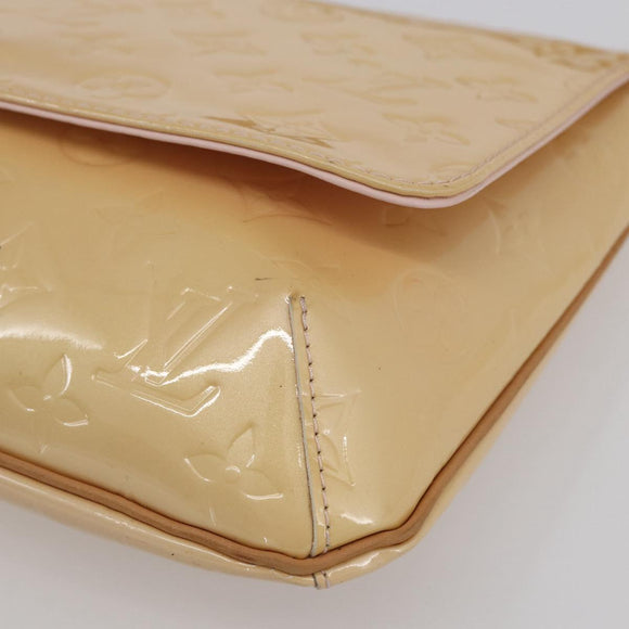 LOUIS VUITTON Monogram Vernis Thompson Street Bag Pink M91070 LV Auth 149756