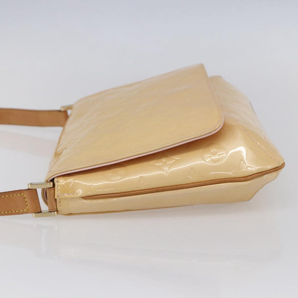 LOUIS VUITTON Monogram Vernis Thompson Street Bag Pink M91070 LV Auth 149756