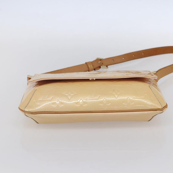 LOUIS VUITTON Monogram Vernis Thompson Street Bag Pink M91070 LV Auth 149756