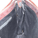 Burberrys Nova Check Business Bag Canvas Beige Gold Auth 149757-19