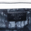 Jimmy Choo Studs Tote Bag Leather White Auth 149758-10
