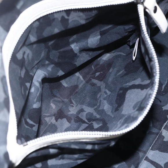 Jimmy Choo Studs Tote Bag Leather White Auth 149758