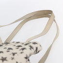 Jimmy Choo Studs Tote Bag Leather White Auth 149758-8