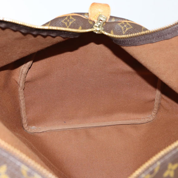 LOUIS VUITTON Monogram Keepall 55 Boston Bag M41424 LV Auth 149760