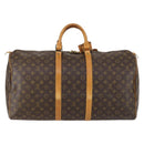 LOUIS VUITTON Monogram Keepall 55 Boston Bag M41424 LV Auth 149760-3