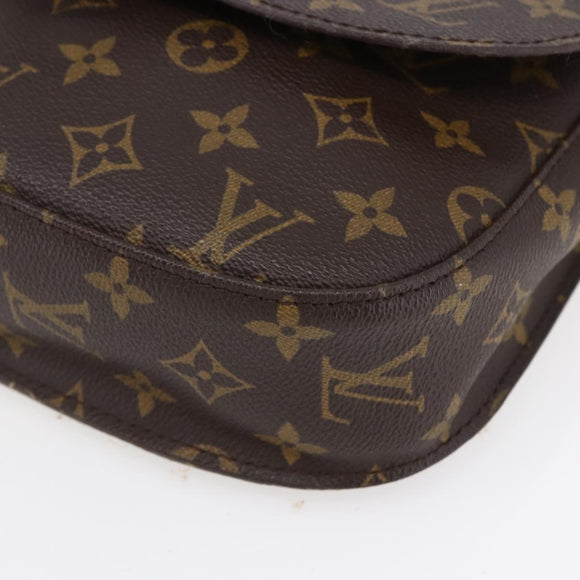 LOUIS VUITTON Monogram Saint Cloud GM Shoulder Bag M51242 LV Auth 149761