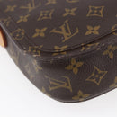 LOUIS VUITTON Monogram Saint Cloud GM Shoulder Bag M51242 LV Auth 149761-9