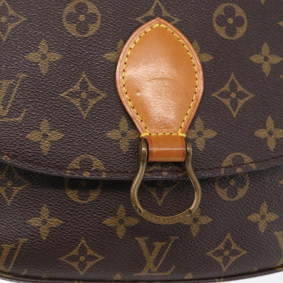LOUIS VUITTON Monogram Saint Cloud GM Shoulder Bag M51242 LV Auth 149761