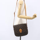 LOUIS VUITTON Monogram Saint Cloud GM Shoulder Bag M51242 LV Auth 149761-23