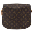 LOUIS VUITTON Monogram Saint Cloud GM Shoulder Bag M51242 LV Auth 149761-2