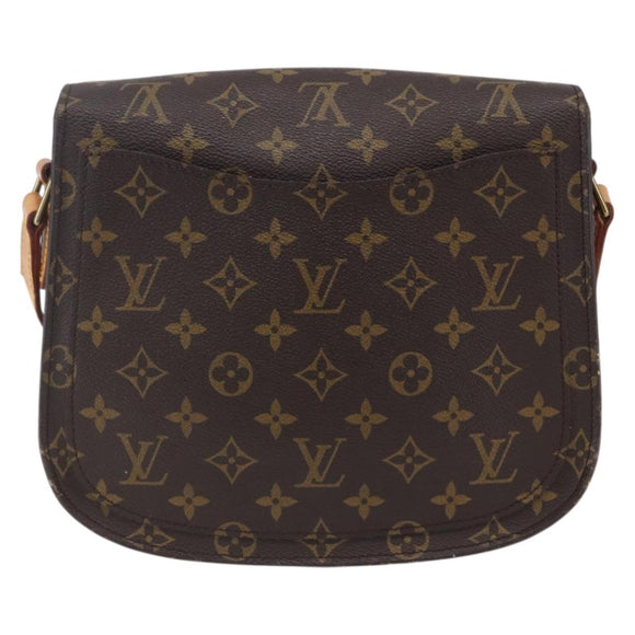LOUIS VUITTON Monogram Saint Cloud GM Shoulder Bag M51242 LV Auth 149761
