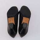 Salvatore Ferragamo Vala Pumps shoes Leather 4 Set Black Brown Auth 149772-13