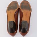 Salvatore Ferragamo Vala Pumps shoes Leather 4 Set Black Brown Auth 149772-9