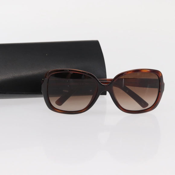 FENDI Sunglasses plastic Dark Brown Auth 149774