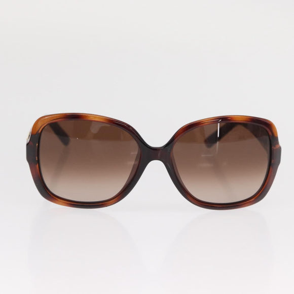 FENDI Sunglasses plastic Dark Brown Auth 149774